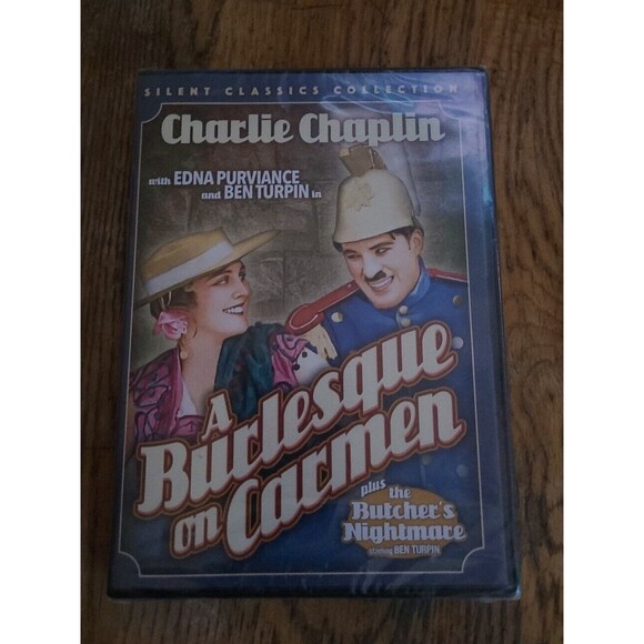 CHARLIE CHAPLIN'S BURLESQUE on CARMEN Classic DVD - Picture 1 of 2
